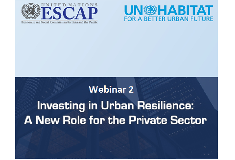 ESCAP-UN Habitat, Webinar 2