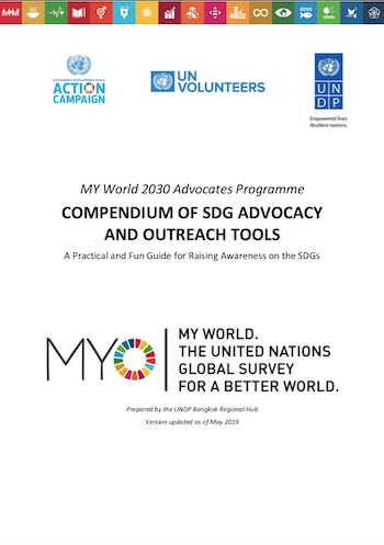 MY World 2030 Advocates Programme: Compendium of SDG Advocacy and Outreach Tools