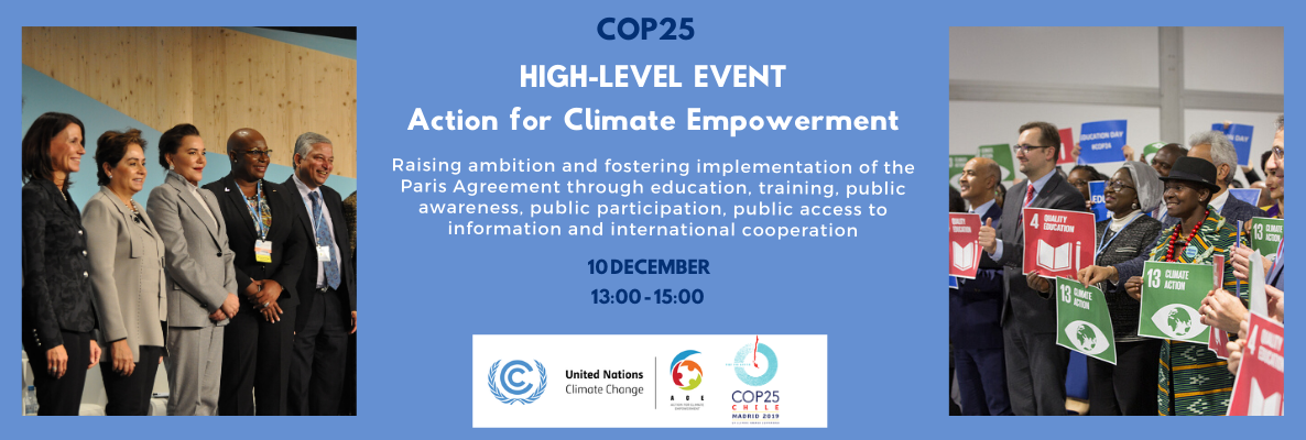 High-Level Event Action for Climate Empowerment 