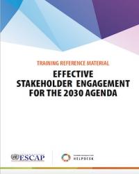 Effective Stakeholder Engagement for the 2030 Agenda
