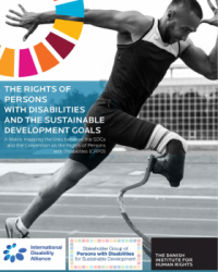 The rights of persons with disabilities and the 2030 Agenda for Sustainable Development