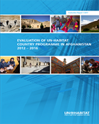 Evaluation of UN-Habitat’s Country Programme in Afghanistan, 2012-2016 (1/2017)
