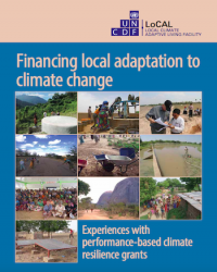 Financing Local Adaptation to Climate Change