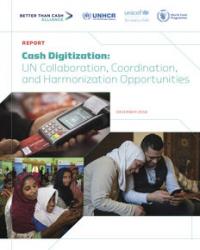 Cash Digitization: UN Collaboration, Coordination, and Harmonization Opportunities