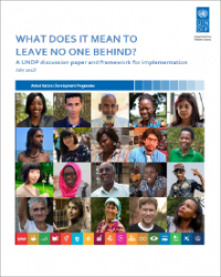 What does it mean to leave no one behind?