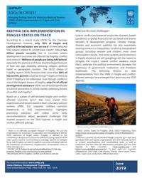 Emerging Findings from the Voluntary National Reviews (VNRs) of SDG Implementation in Fragile and Crisis Settings