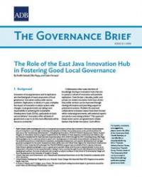 The Role of the East Java Innovation Hub in Fostering Good Local Governance