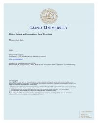 Cities, Nature and Innovation: New Directions