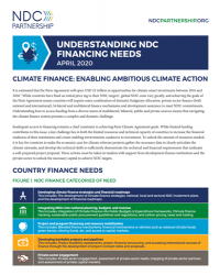 Understanding NDC Financing Needs