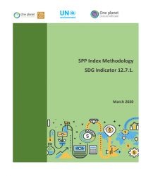 Sustainable Public Procurement (SPP) Index Methodology: SDG Indicator 12.7.1
