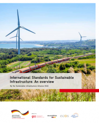 Publication cover, windmill and field 