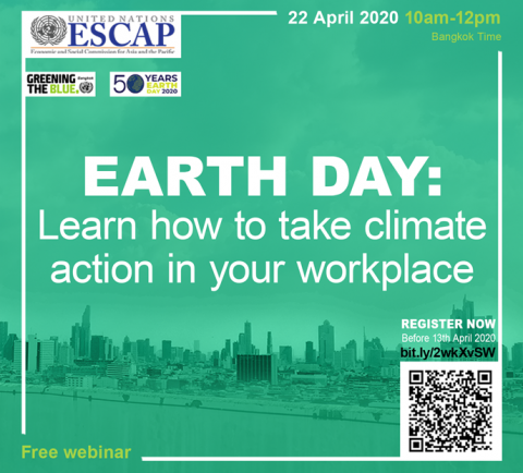 Earth Day: Learn how to take climate action in your workplace!
