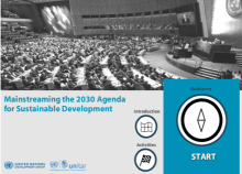 Mainstreaming the 2030 Agenda for Sustainable Development