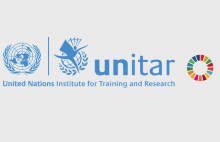 UNITAR Logo and SDG Wheel