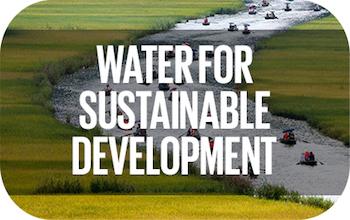 Water for sustainable development