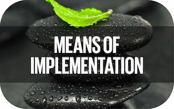 Means of Implementation