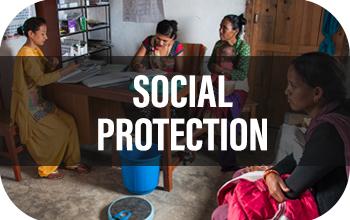 Social Protection Thematic Area Button