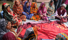 Bengali Women Sitting in Circle